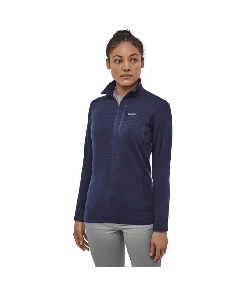 Patagonia Womens R1 Pullover Classic Navy-1